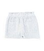 Color:Light Blue - Image 2 - Little Girls 2T-6X Pull On Striped Linen Shorts