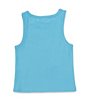 Color:Blue - Image 2 - Little Girls 2T-6X Ribbed Knit Tank