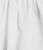 Color:White - Image 3 - Square Neck Puff Sleeve Dress