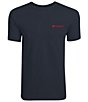 Color:Navy - Image 2 - Emblem Marlin Short-Sleeve Tubular-Knit T-Shirt