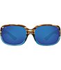 Color:Shiny Wahoo - Image 2 - Gannet Oval Polarized Sunglasses