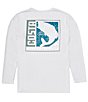 Color:Bass Pearl Grey - Image 1 - Long Sleeve Tech Finder T-Shirt