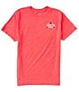 Color:Red Heather - Image 2 - Prado Short-Sleeve Graphic T-Shirt