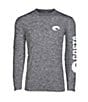 Color:Grey - Image 1 - Tech Cati Long-Sleeve Performance T-Shirt