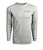 Color:Gray Heather - Image 2 - Topwater Long-Sleeve Graphic T-Shirt