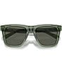 Color:Olive/Gray - Image 5 - Women's 6S201554-P Keramas 54mm Polarized Square Sunglasses