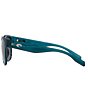 Color:Teal - Image 3 - Women's Salina 53mm Rectangular Polarized Sunglasses