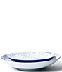 Color:Blue - Image 1 - Iris Blue Pasta Bowls Set of 2