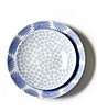 Color:Blue - Image 2 - Iris Blue Pasta Bowls Set of 2