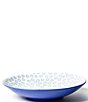 Color:Blue - Image 3 - Iris Blue Pasta Bowls Set of 2