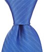 Color:Blue - Image 1 - Big & Tall Herringbone Solid Traditional 3 3/8#double; Silk Tie