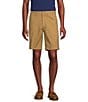 Color:Chino - Image 1 - Blue Label Madison Flat Front Comfort Stretch 9#double; Inseam Shorts