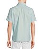 Color:Blue Tint - Image 2 - Blue Label Solid Light Weight Oxford Short Sleeve Woven Shirt