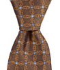 Color:Yellow - Image 1 - Double Dot 3 1/4#double; Silk Tie