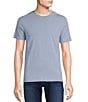 Color:Forever Blue - Image 1 - Jeans Brunes Short Sleeve Crew Neck T-Shirt