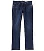 Color:Blue - Image 1 - Cremieux Premium Denim Slim-Fit Dark Wash Stretch Jeans