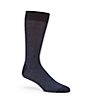 Color:Blue - Image 1 - Micro Stripe Crew Dress Socks