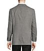 Color:Pearl Grey - Image 2 - Modern Fit Hopsack Pattern Sport Coat