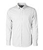 Color:Charcoal - Image 1 - Big & Tall Versatech Tattersall Performance Stretch Long-Sleeve Woven Shirt