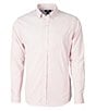 Color:Red - Image 1 - Big & Tall Versatech Tattersall Performance Stretch Long-Sleeve Woven Shirt