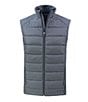 Color:Elemental Grey - Image 1 - Evoke Hybrid Eco Soft-Shell Zip-Front Vest