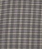 Color:Grey - Image 4 - Daniel Cremieux Signature Label A Touch Of Cashmere Small Plaid Long Sleeve Woven Shirt