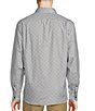 Color:Lucent White - Image 2 - Daniel Cremieux Signature Label Sateen Medallion Print Long Sleeve Woven Shirt
