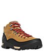 Color:Brown/Red - Image 1 - Women's Panorama Suede Waterproof Hiking Shoes