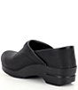 Color:Black Oiled - Image 4 - Professional Leather Slip-On Clogs