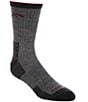 Color:Charcoal - Image 1 - Midweight Hiker Micro Crew Socks