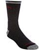 Color:Black - Image 1 - Midweight Hiker Micro Crew Socks