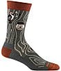 Color:Forest - Image 1 - Woody Wool Blend Lifestyle Crew Socks