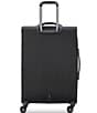 Color:Black - Image 2 - Velocity Softside 24#double; Expandable Spinner Suitcase