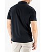 Color:Black - Image 2 - Feeder Short Sleeve Polo Shirt