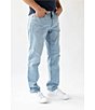 Color:Biscoe - Image 1 - Men's LeJeune Slim-Straight Fit Performance Stretch Denim Jeans