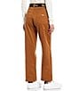 Color:Brown Duck - Image 2 - High Rise Relaxed Carpenter Pant