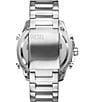 Color:Silver - Image 3 - Men's Mega Chief Ana-Digi Stainless Steel Bracelet Watch