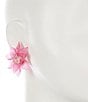 Color:Pink/Gold - Image 2 - Rosalie Pink Petals Stud Earrings