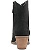 Color:Black - Image 3 - Miss Priss Suede Studded Western Booties