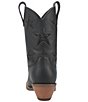 Color:Black - Image 3 - Star Struck Leather Embellished Western Booties