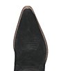 Color:Black - Image 6 - Thunder Road Suede Tall Western Boots