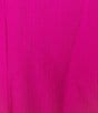 Color:Power Pink - Image 3 - Chiffon Surplice V Neckline Flutter Cap Sleeve Tiered Maxi Dress
