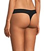 Color:Black/Graphite - Image 2 - Litewear Cut Anywhere Thong