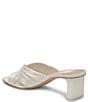Color:Off White Silk - Image 3 - Carlan Satin Dress Sandals