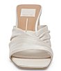 Color:Off White Silk - Image 4 - Carlan Satin Dress Sandals