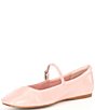 Color:Pink Crinkle Patent - Image 4 - Reyes Crinkle Patent Leather Mary Jane Ballet Flats
