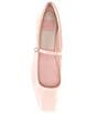 Color:Pink Crinkle Patent - Image 5 - Reyes Crinkle Patent Leather Mary Jane Ballet Flats