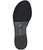 Color:Midnight Crinkle Patent Leather - Image 6 - Wesla Stud Leather Sandals