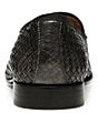 Color:Grey - Image 3 - Men's Spirrow Woven Leather Tassel Slip-Ons
