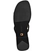 Color:Black - Image 5 - Harmoni Leather Slide Sandals